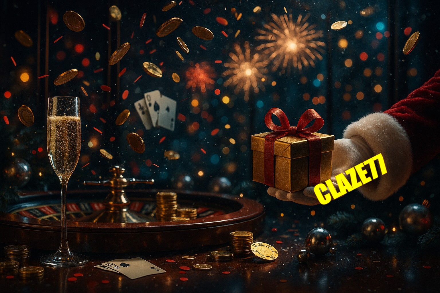 Promoções de Ano Novo no CLAZE77